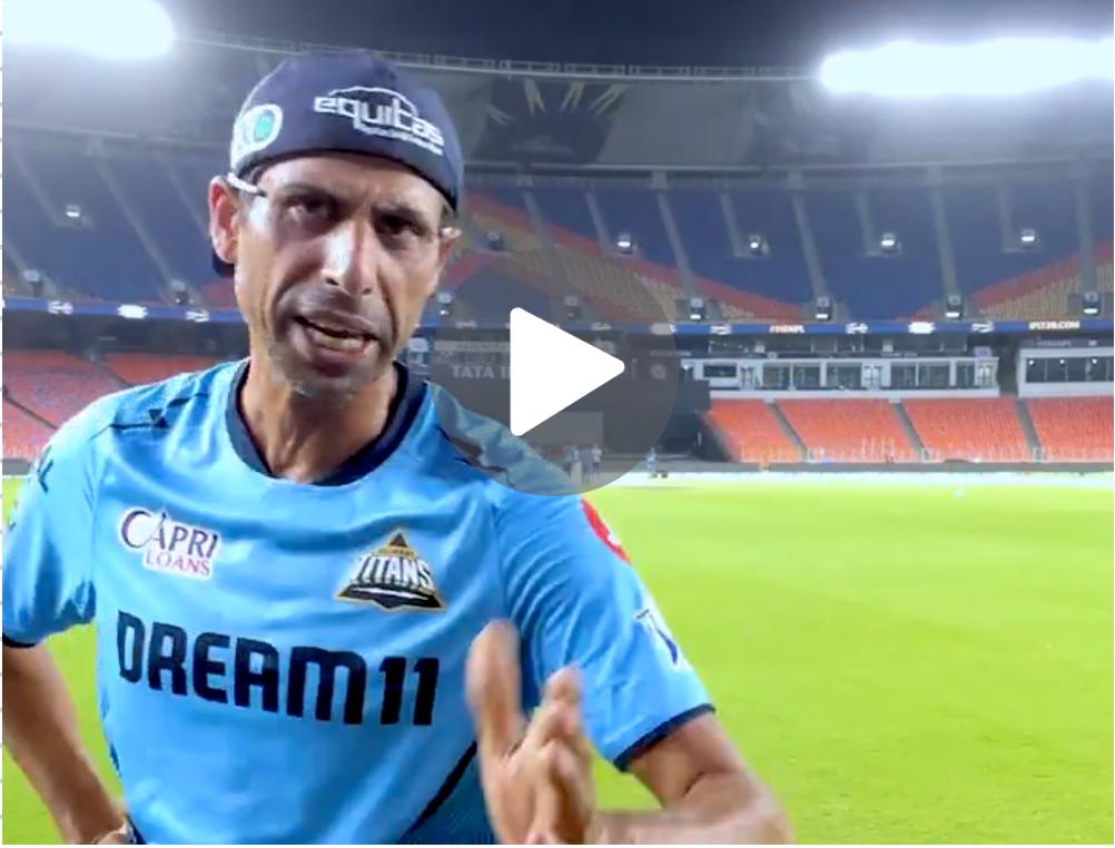 [Watch] GT Coach Ashish Nehra Hilariously Reveals Favourite Punjabi Song Ahead Of PBKS Clash